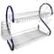 Better Chef Blue 2-Tier 16" Chrome Plated Dish Rack